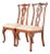 Thomasville Georgian Carved Mahogany Side Chairs or Dining Chairs, Pair For Sale