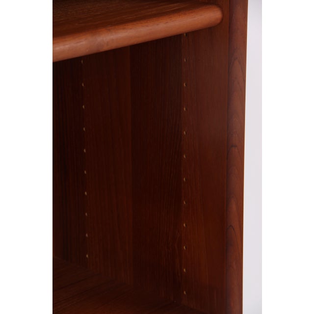 Teak Bookcase with Removable Shelves, 1970s For Sale - Image 6 of 7