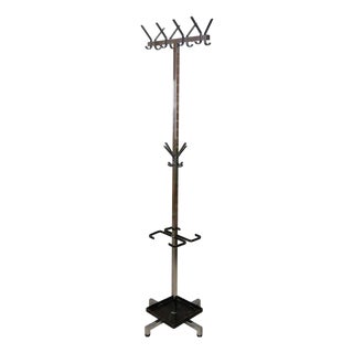 Vintage Metal Coat Rack, 1950s For Sale