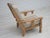 Vintage Danish Armchair in Furniture Wool and Oak, 1970s For Sale - Image 9 of 18
