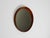 Wonderful round original 1960s teak wall mirror from denmark copenhagen. manufacturer's label on the backside th. Poss...
