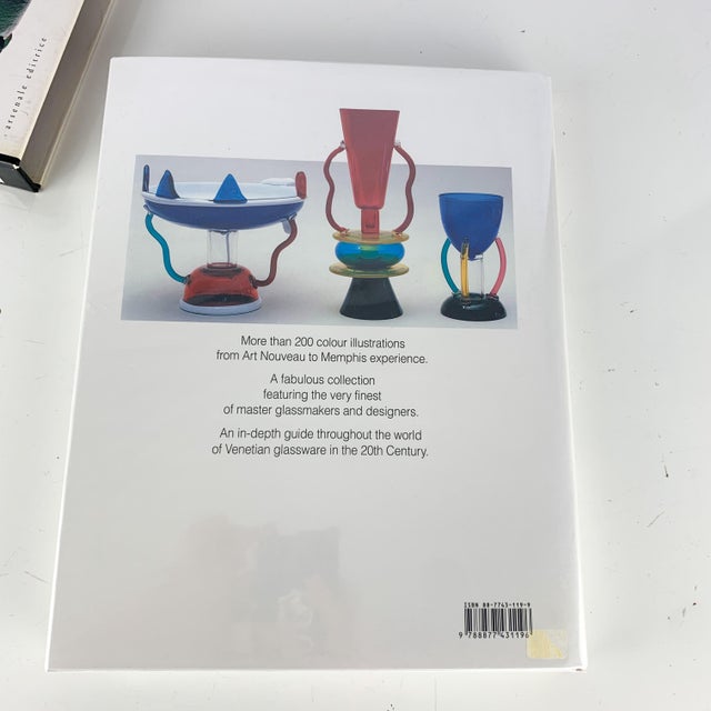 Vintage Venetian Glass Hc Coffee Table Art Book Mentasti 1890-1990 For Sale In Baltimore - Image 6 of 12