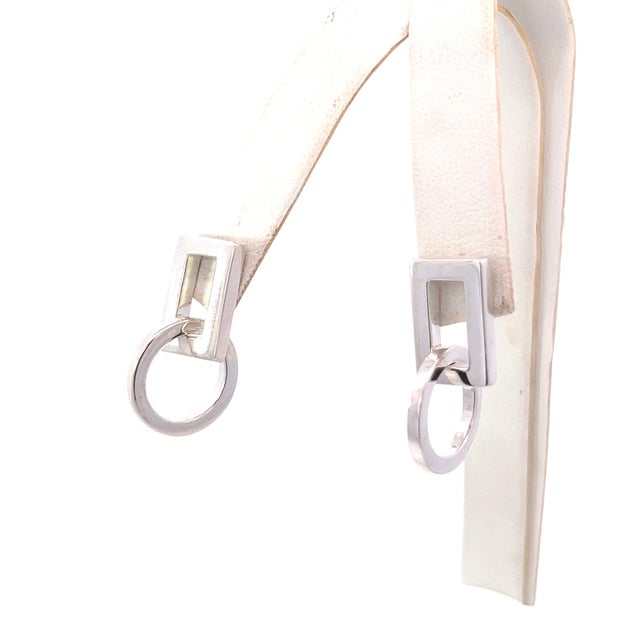 Authentic Gucci Estate Pierced Earrings Sterling Silver 7.73 Grams These authentic Gucci earrings are made of sterling...