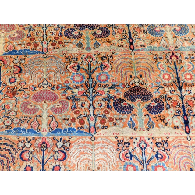 Antique Persian Rug. 10'5"x 12' For Sale - Image 15 of 18