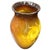 1900 - 1909 Rockwood Style Earthernware Hand Painted Pottery Vase W/ Chrysanthemums, C 1900 For Sale - Image 5 of 10