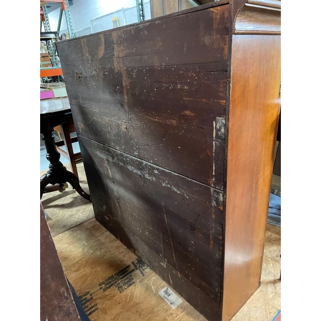 Late 18th Century Federal Period Bureau Cabinet / Desk, Cherrywood, Circa 1790 For Sale - Image 5 of 6