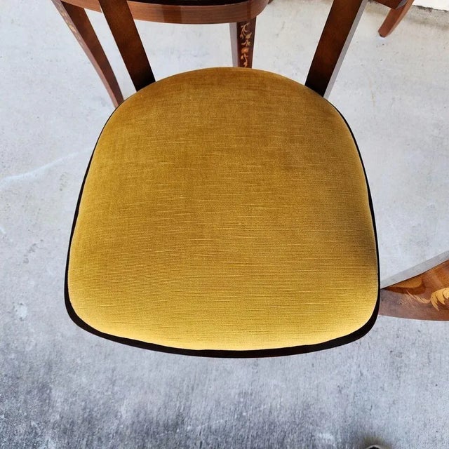 Notturno Intariso Casino Game Table Chairs Italian For Sale In Miami - Image 6 of 12