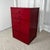 Small Workshop Cabinet in Red Lacquered Pine, 1980s For Sale - Image 4 of 16