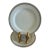 Vintage Bavaria Athens Greek Key Bread Plates - a Pair For Sale