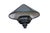 Lamps only; mounting hardware not included Kichler Lighting 15011 BKT Six Groove Path & Spread landscape light head, a...