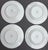 2000 - 2009 Johnson Brothers Old Britain Castles Pink Christmas Tree Dinnerware Set – 4 Dinner Plates, 4 Salad Plates & 4 Mugs – Made in England - 12 Pieces For Sale - Image 5 of 12