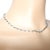 1990s Vintage Cartier White Gold Flat Link Necklace For Sale In Philadelphia - Image 6 of 11