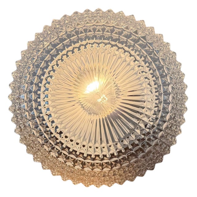 Vintage Glass Wall Light, 1970s For Sale - Image 16 of 17