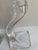 Nachtmann Germany Vintage 1980s Elegant "Duetto" Crystal Carved 8" High Candleholders Set of Two(2) For Sale - Image 10 of 18