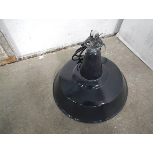 D35 Black Metal Lamp For Sale - Image 9 of 9