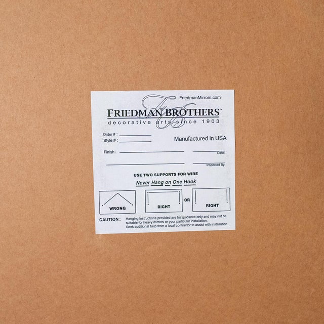 French Style Beveled Wall Mirror With Ornate Silver Leaf Frame For Sale In New York - Image 6 of 8