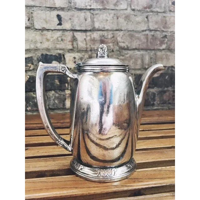 1970s Vintage Silver Plated Waldorf Astoria Hotel Teapot For Sale In New York - Image 6 of 6