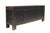 This vintage sideboard is made from reclaimed solid wood featuring weathered, dark charcoal brown finish with rustic...
