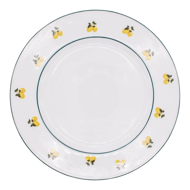 Casacarta Lemon Dinner Plate Chairish
