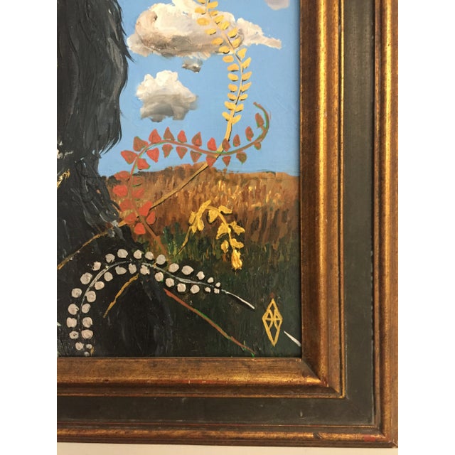 Contemporary Original Bernese Mountain Dog Painting ByJudy Henn For Sale - Image 3 of 6