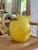 Art Deco 1960s Portuguese Majolica Lemon Pitcher — Caldas Da Rainha Region Pinheito Style, Unsigned | Hand-Painted Ceramic For Sale - Image 3 of 9
