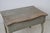 Gray Antique Rococo Style Folk Art Console Table with Storage in Pine, Sweden For Sale - Image 8 of 12
