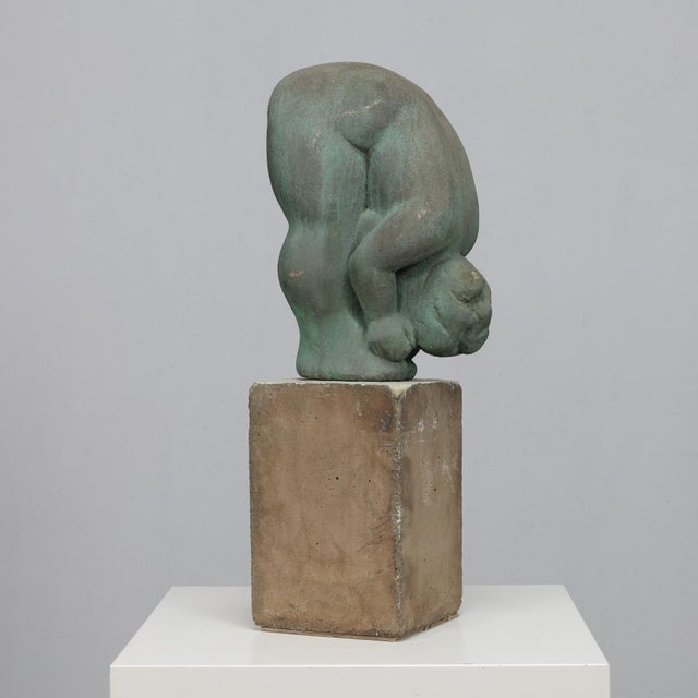 This evocative figurative sculpture by francine govers dates from the 1990s and reflects the artist’s characteristic...