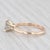 1ct Gray Galaxy Diamond Solitaire Engagement Ring 14k Yellow Gold Size 5.75 For Sale - Image 4 of 8