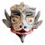Vintage Chinese Paper-Maché Folk Art Dragon/Demon Mask For Sale