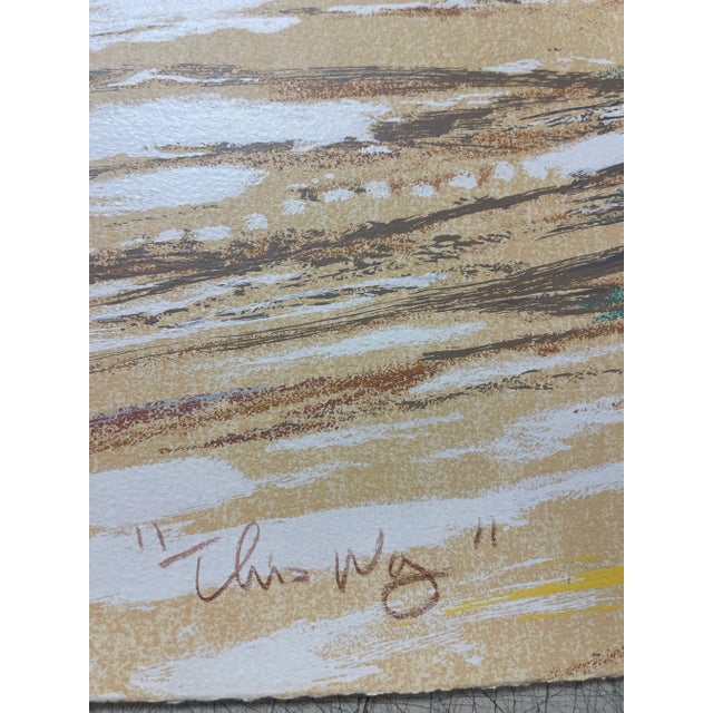 BC Nowlin "This Way" Southwestern Signed Original Art Serigraph For Sale In Denver - Image 6 of 7