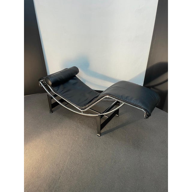 1970s LC4 Chaise Lounge by Le Corbusier, Pierre Jeanneret and Charlotte Perriand for Cassina, 1970s For Sale - Image 5 of 8