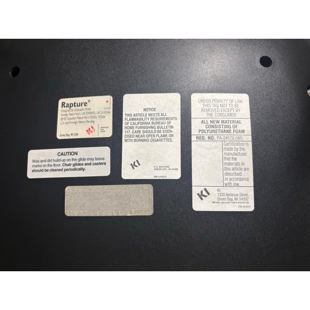 Mid Century Modern Italian Giancarlo Piretti Stacking Armless Office or Dining Chairs, a Set of Eight For Sale - Image 11 of 12