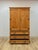 Vintage Armoire Knotty Pine Mexican Iron Hardware Coat Rack Three Drawer For Sale - Image 10 of 18