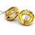 Gold Italian 18k Gold Mabe Pearl & Diamond Earrings, Circa 1980, Pair For Sale - Image 8 of 13