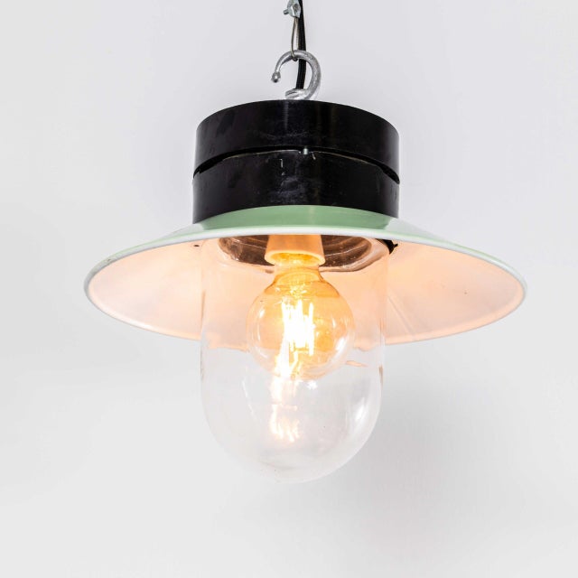 1950s Industrial Bakelite Top Pendant Lamp, 1950s For Sale - Image 5 of 13