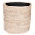 Wood Artifacts Rattan Oval Waste Basket with Metal Liner in White Wash - 11" For Sale - Image 7 of 7