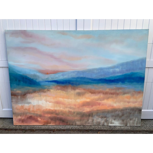 1970's Landscape Painting - Joan L. Anacreon For Sale - Image 4 of 4