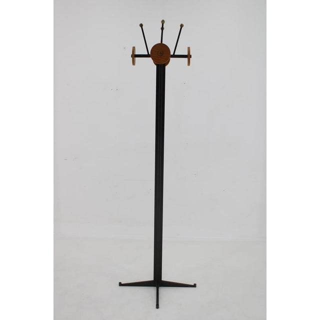 - Good original condition with minor signs of use - Sturdy and stable - W: 40 D: 40 H: 185 cm