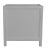 Contemporary Capri End Table in Light Gray For Sale - Image 3 of 6