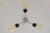 Metal Mid-Century Ceiling Light from Drukov, 1960s For Sale - Image 7 of 14