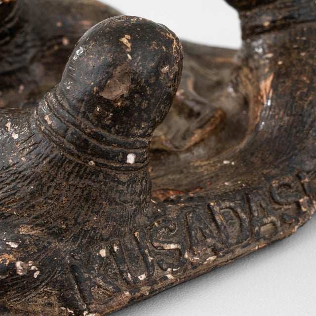 20th Century Belgian Seal Plaster Decoration For Sale - Image 12 of 18