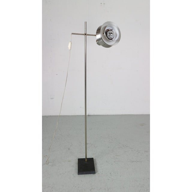 Scandinavian Modern Adjustable Floor Lamp attributed to Carl Thore, Denmark, 1970s For Sale - Image 6 of 17
