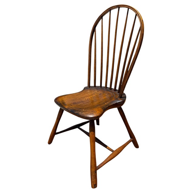 Antique 19th C English Windsor Chair For Sale - Image 4 of 6