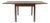 Danish Modern Teak Draw Leaf Dining Table For Sale