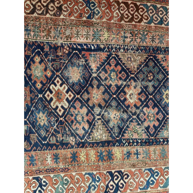 Late 19th Century Caucasian Shirvan Rug, 1890s For Sale - Image 15 of 18