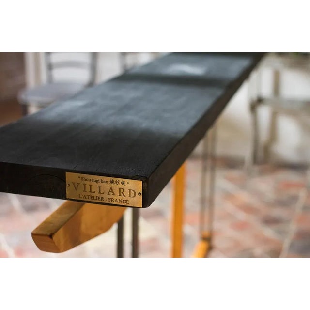 Wood Yuugen N°3 Console Table from Atelier Villard, 2017 For Sale - Image 7 of 8