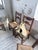 Rustic Oak Chairs from De Puydt, Belgium, 1970s, Set of 4 For Sale - Image 15 of 18