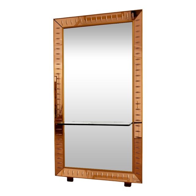 Floor Mirror from Cristal Art, Italy, 1970s For Sale