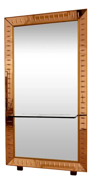 Floor Mirror from Cristal Art, Italy, 1970s