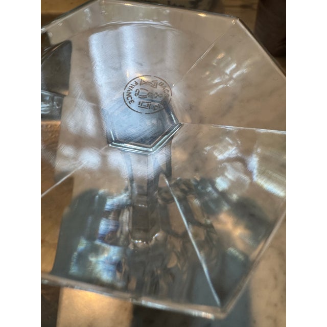 Glass Baccarat Malmaison Set of 12 Crystal Wine Glasses For Sale - Image 7 of 7